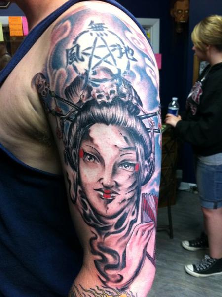 Tattoos - geisha - 66515